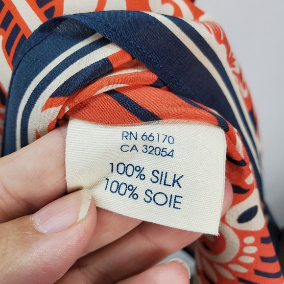 Edme & Esyllte (Anthropologie) silk blouse - Picture 5 of 5